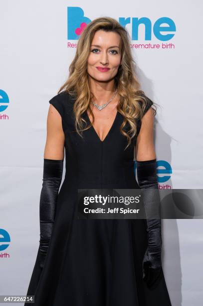 Natascha McElhone attends the Borne To Dance launch party at Banqueting House on March 2, 2017 in London, United Kingdom.