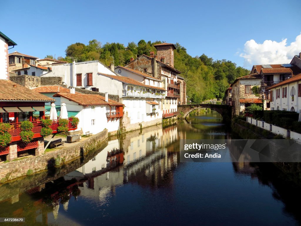 Saint-Jean-Pied-de-Port, south-western France,