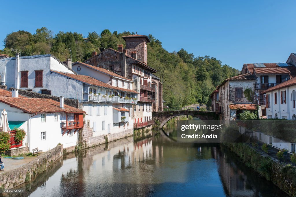 Saint-Jean-Pied-de-Port, south-western France,