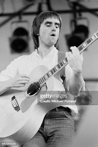 British-Irish singer-songwriter Chris de Burgh performing at the Dr. Pepper Central Park Music Festival at Wollman Rink in Central Park, New York...