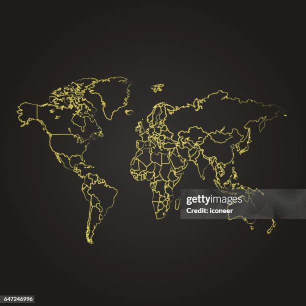 Random Map Yellow Yellow Light Streaks Photos and Premium High Res Pictures - Getty Images