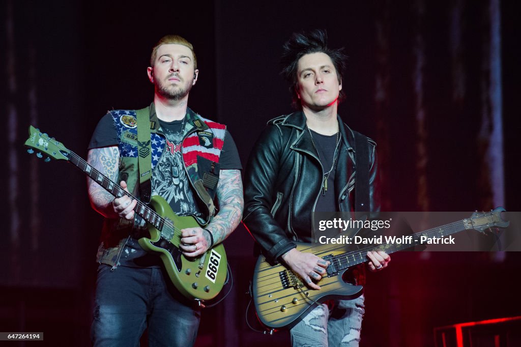 Avenged Sevenfold Perform At AccorHotels Arena
