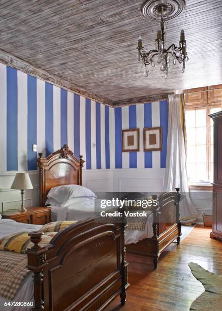 the hotel room in a chilean winery - ranch house stock pictures, royalty-free photos & images