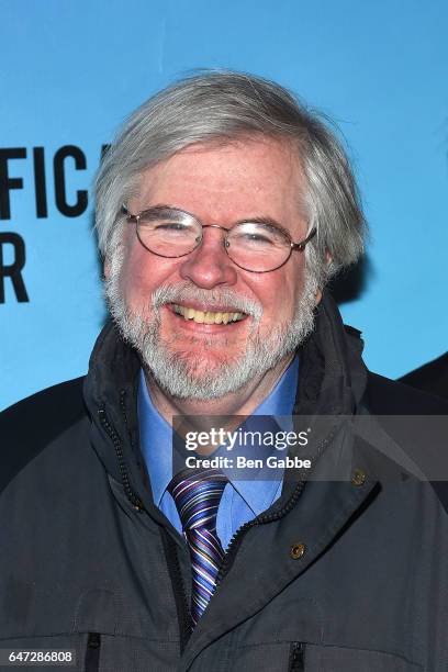 Playwright Christopher Durang attends the "Significant Other" Opening Night Premiere at Booth Theatre on March 2, 2017 in New York City.