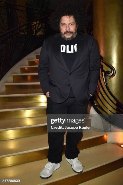 Pascal Dangin attends Balmain aftershow party as part of Paris Fashion Week Womenswear Fall/Winter 2017/2018 at Manko Paris on March 2, 2017 in...