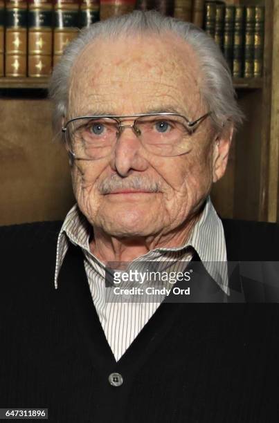 Actor William Daniels signs copies of "There I Go Again: How I Came To Be Mr. Feeny, John Adams, Dr. Craig, KITT and Many Others" at Strand Bookstore...