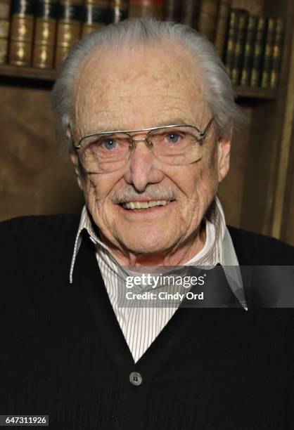 Actor William Daniels signs copies of "There I Go Again: How I Came To Be Mr. Feeny, John Adams, Dr. Craig, KITT and Many Others" at Strand Bookstore...