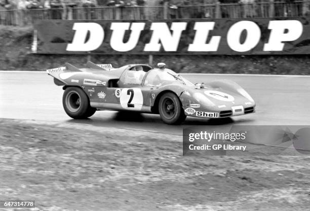 Boac 1000 Brands Hatch, Chris Amon/Arturo Merzario, in Ferrari 512s 3.