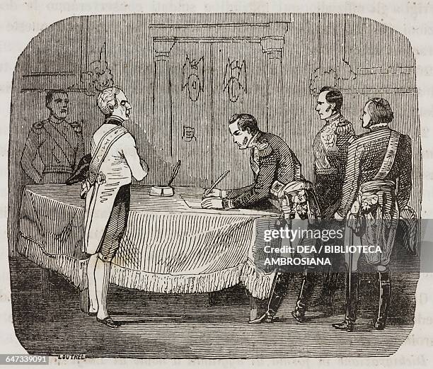 Treaty Of Fontainebleau Photos and Premium High Res Pictures Getty Images