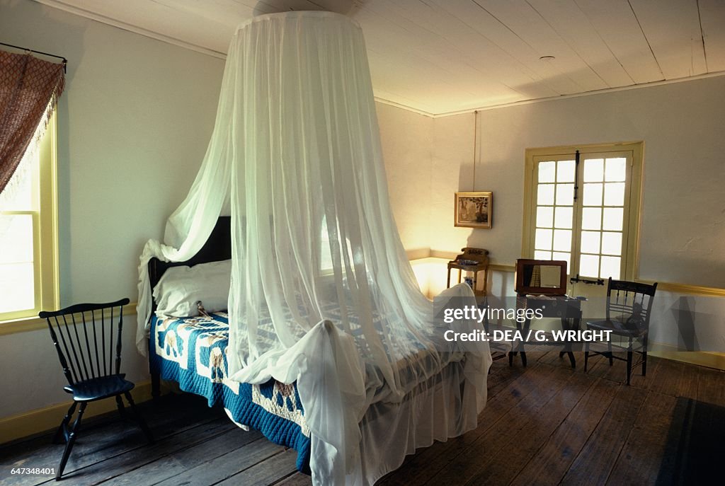 Bedroom, Mound Magnolia Plantation, Baton Rouge...