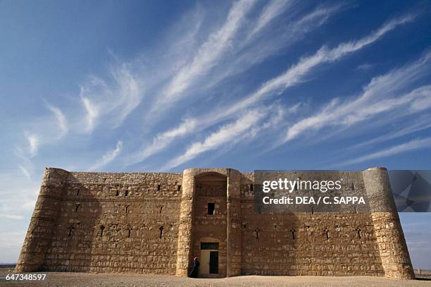 Qasr Al-Kharana desert castle, Jordan. Umayyad civilisation, 7th-8th century.