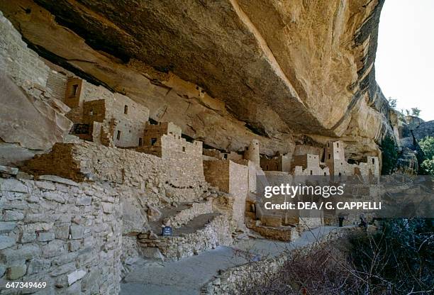 Cliff Palace, Mesa Verde National Park , Colorado, United States of America. Anasazi Civilisation.