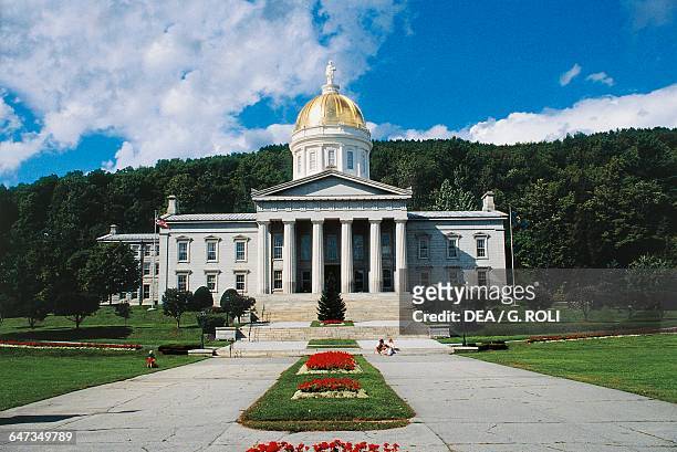 Vermont State House, 1857-1858, by Thomas Silloway, Montpelier, Vermont, United States of America.