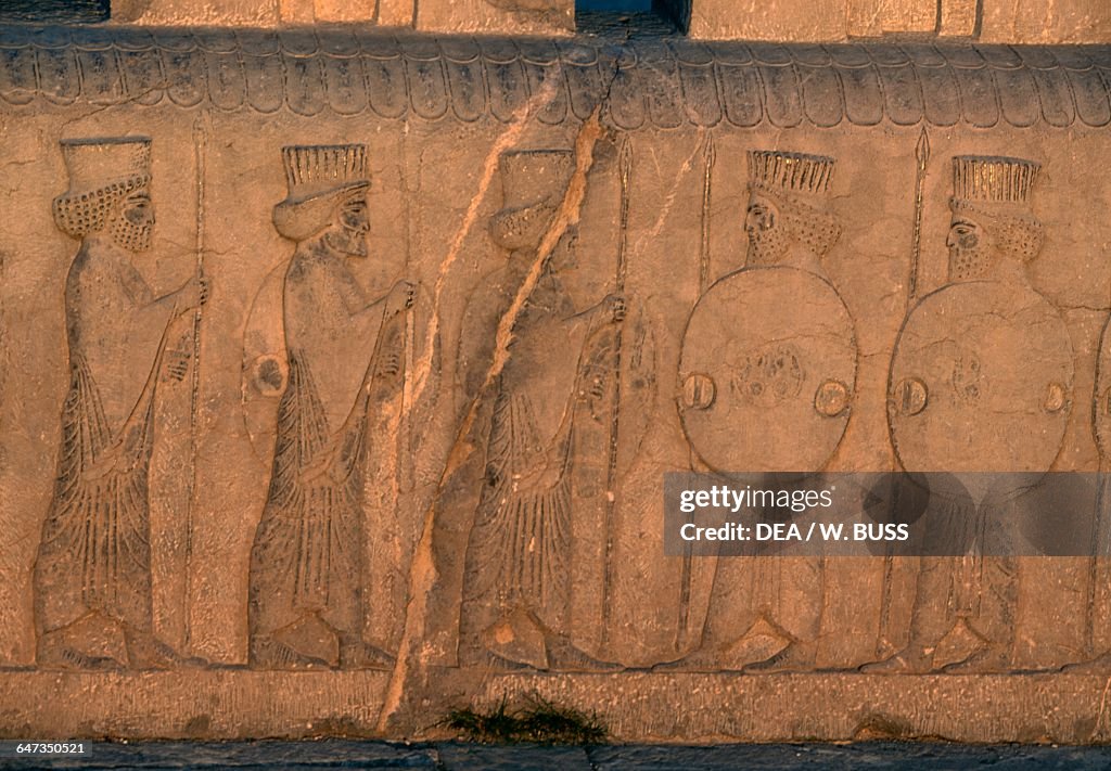 Relief, Tripylon palace in Persepolis
