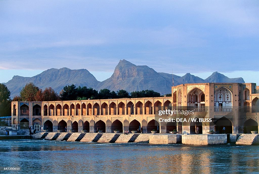 Pol-e Khaju, Khaju Bridge on the River Zayandeh