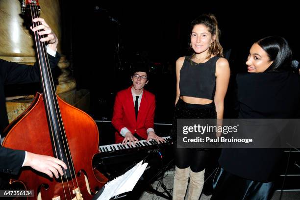 Stella Schnabel attends The Anthology Film Archives Benefit and Auction at Capitale on March 2, 2017 in New York City.