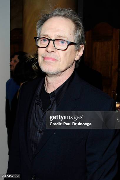 Steve Buscemi attends The Anthology Film Archives Benefit and Auction at Capitale on March 2, 2017 in New York City.