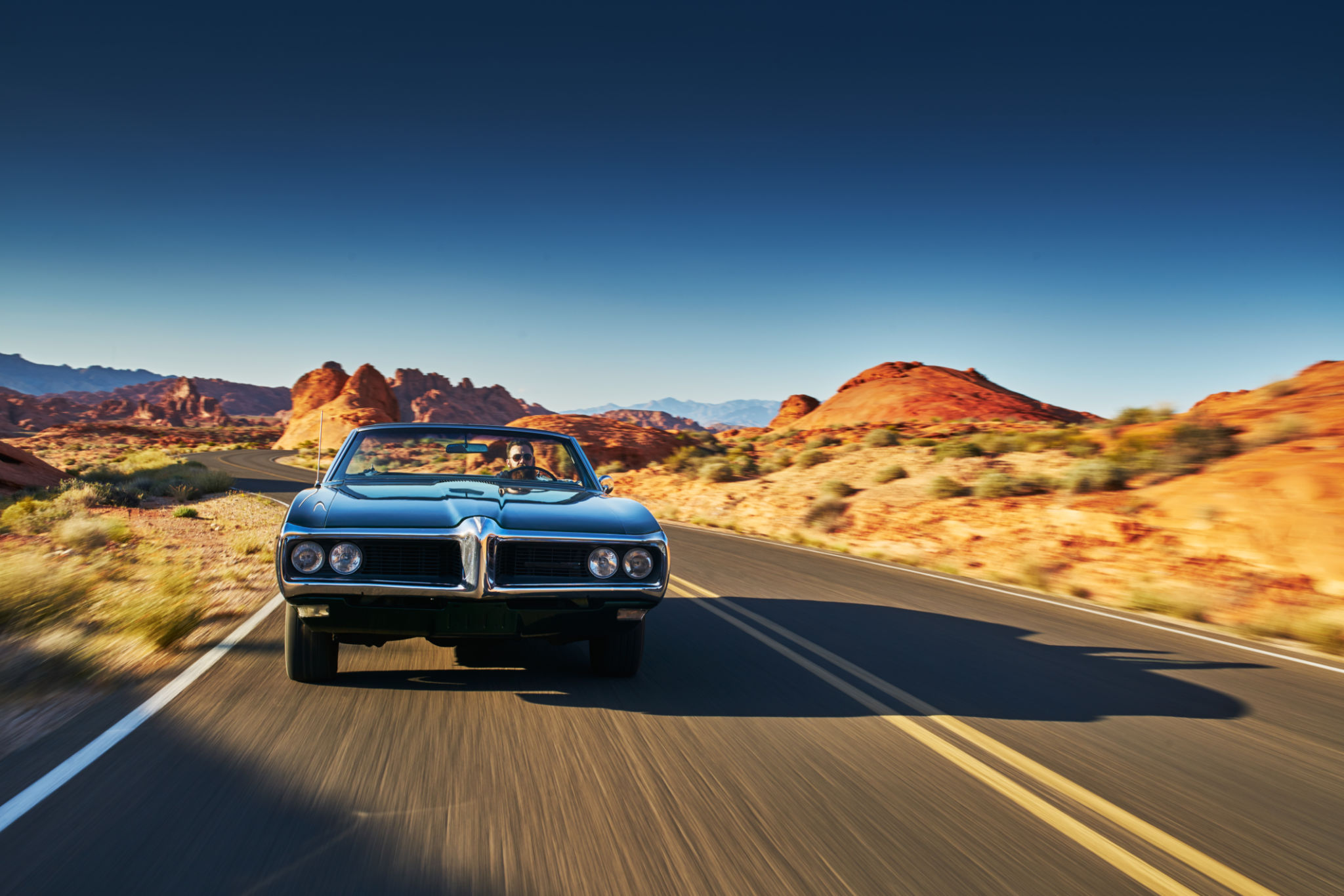 vintage convertible desert