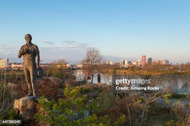 Riverfront and Russell W. Peterson Wildlife Refuge on the Christina River, Wilmington, Delaware, .