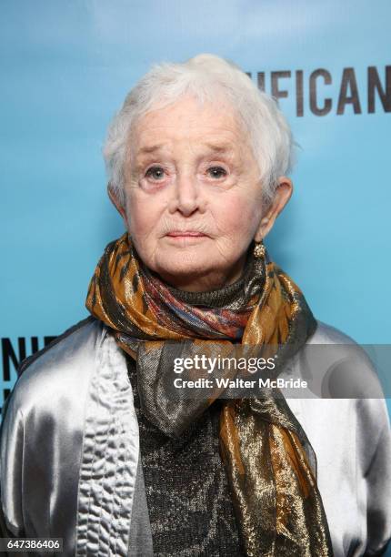Barbara Barrie attends the Broadway Opening Night performance after party for "Significant Other" at the Redeye Grill on March 2, 2017 in New York...