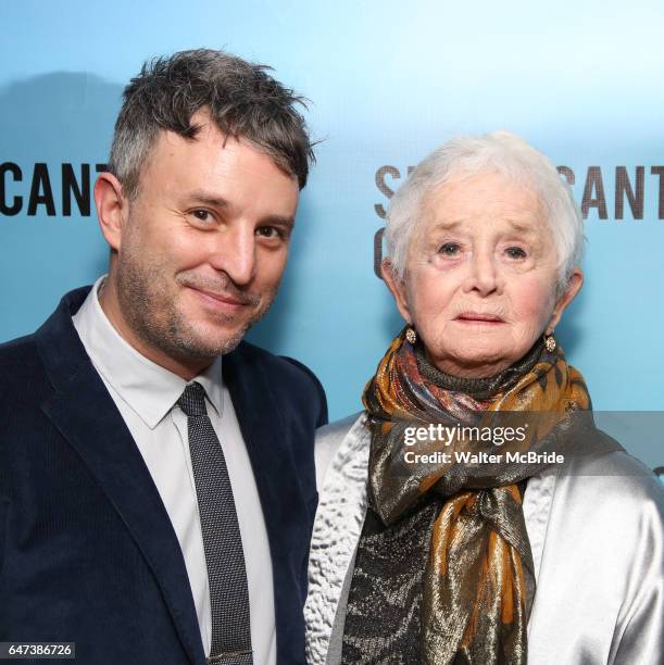 Trip Cullman and Barbara Barrie attend the Broadway Opening Night performance after party for "Significant Other" at the Redeye Grill on March 2,...