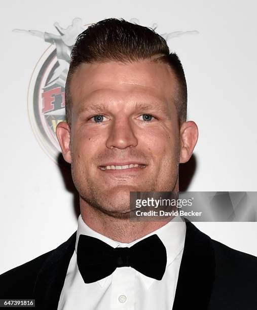 Mixed martial artist Bristol Marunde attends the ninth annual Fighters Only World Mixed Martial Arts Awards at The Palazzo Las Vegas on March 2, 2017...