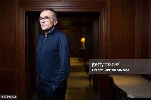 Director Danny Boyle is photographed for The Hollywood Reporter on February 13, 2017 in Berlin, Germany.