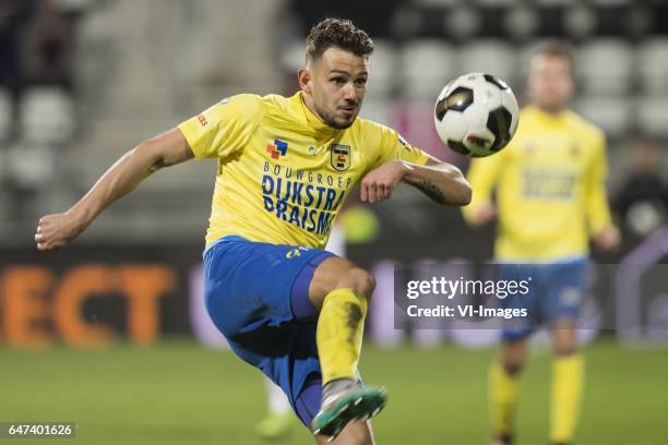 Matthew Steenvoorden of SC Cambuur Leeuwardenduring the Dutch Cup semi final match between AZ Alkmaar and sc Cambuur Leeuwarden at AFAS stadium on...