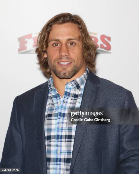 Former mixed martial artist Urijah Faber attends the ninth annual Fighters Only World Mixed Martial Arts Awards at The Palazzo Las Vegas on March 2,...