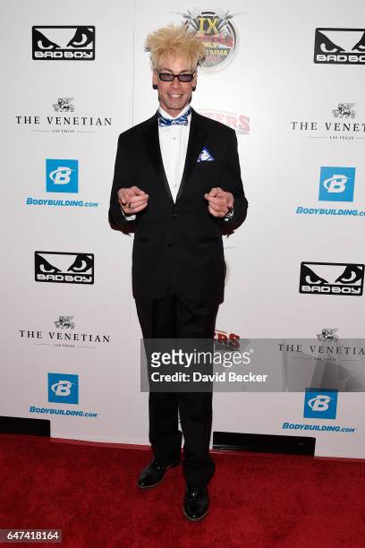 Magician/comedian Murray SawChuck attends the ninth annual Fighters Only World Mixed Martial Arts Awards at The Palazzo Las Vegas on March 2, 2017 in...