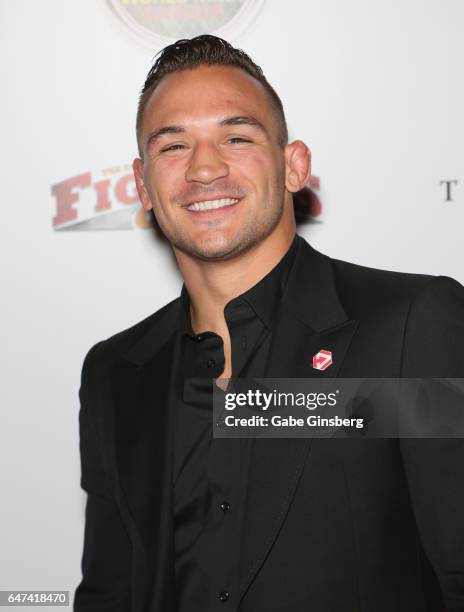 Mixed martial artist Michael Chandler attends the ninth annual Fighters Only World Mixed Martial Arts Awards at The Palazzo Las Vegas on March 2,...