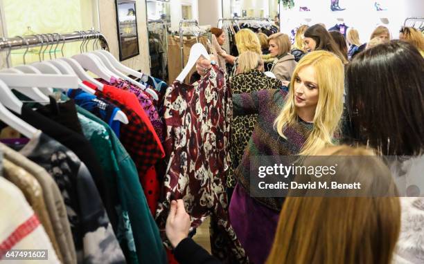 Charity pop-up store launched at River Island by Fearne Cotton and The Huffington Post UK is opened to the public on March 3, 2017 in London, United...