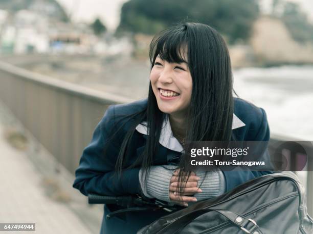 中高生  - 若い カワイイ 女の子 日本人 ストックフォトと画像