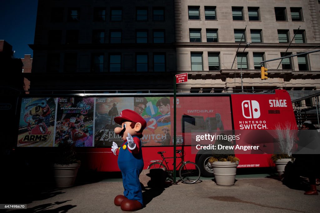 Nintendo Releases New "Switch" Game Console