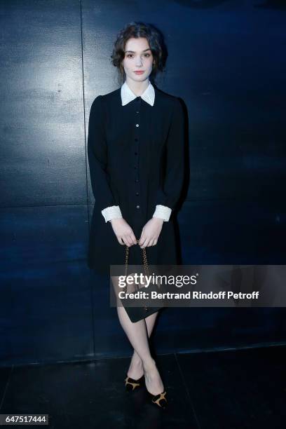 Sai Bennett attends the Christian Dior show as part of the Paris Fashion Week Womenswear Fall/Winter 2017/2018 on March 3, 2017 in Paris, France.