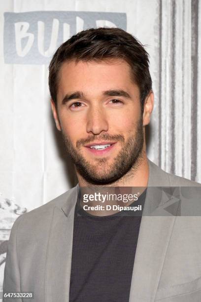 Josh Bowman attends the Build Series to discuss "Time After Time" at Build Studio on March 3, 2017 in New York City.