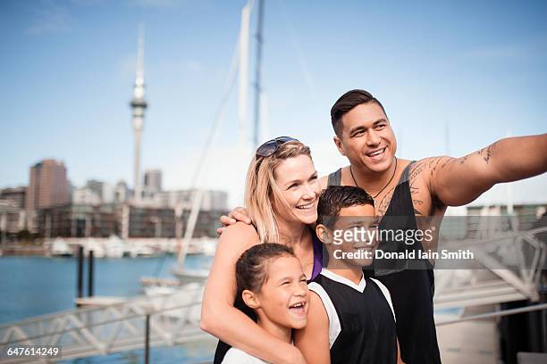 nz maori pacific healthy lifestyle - auckland city stock pictures, royalty-free photos & images