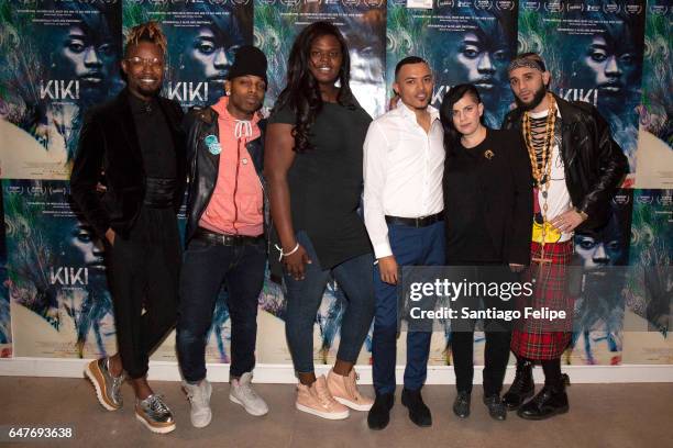 Twiggy Pucci Garcon, Divo Pink Lady, Gia Marie Love, Christopher Waldorf, Sara Jordeno and Chi Chi Mizrahi attend NYC Movement Ball Celebrating...