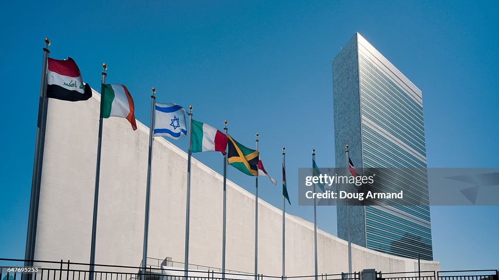 United Nations building, New York, USA