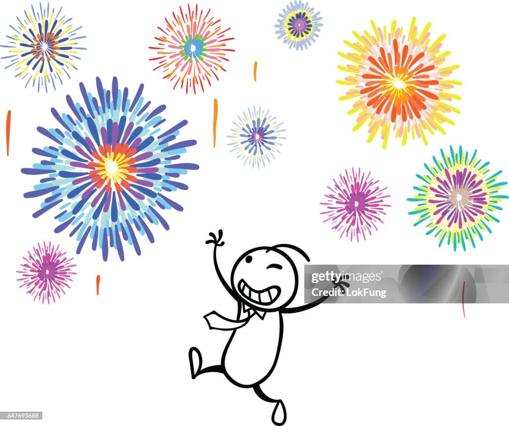 Happy day with Firework