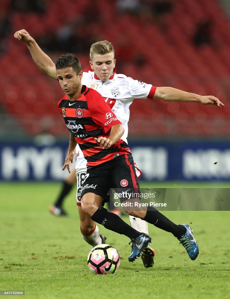 A-League Rd 22 - Western Sydney v Adelaide