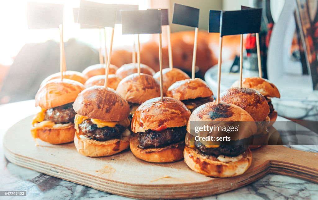 Mini Hamburgers
