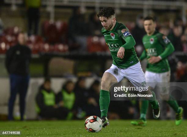 Cork , Ireland - 3 March 2017; Sean Maguire of Cork City in action during the SSE Airtricity League Premier Division match between Cork City and...