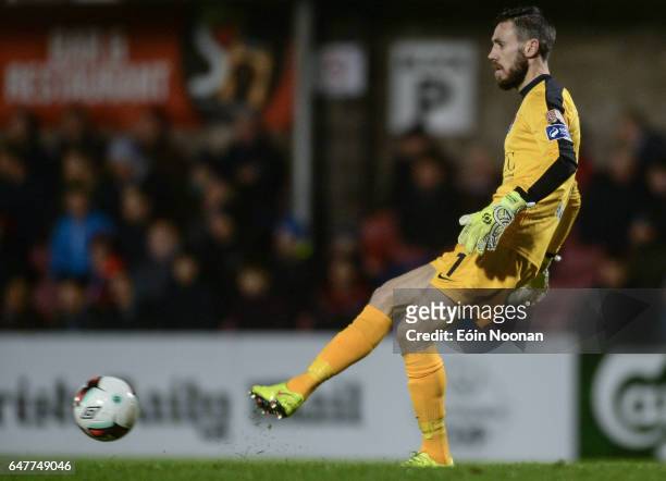 Cork , Ireland - 3 March 2017; Mark McNulty of Cork City in action during the SSE Airtricity League Premier Division match between Cork City and...