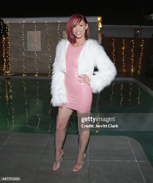 Singer J. Sutta attends her Album Release Party For "I Say Yes" at a private residence on March 3, 2017 in Studio City, California.