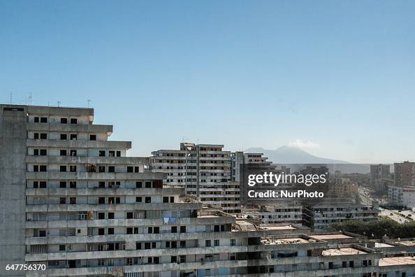 View from the Scampia area View from the Scampia area