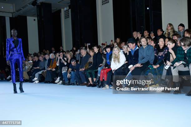 Parents of Haider Ackermann, Remi Ackermann, Michele Ackermann, Aymeline Valade, Irina Lazareanu, Mademoiselle Yulia, Anais Gallagher, Daniel de la...
