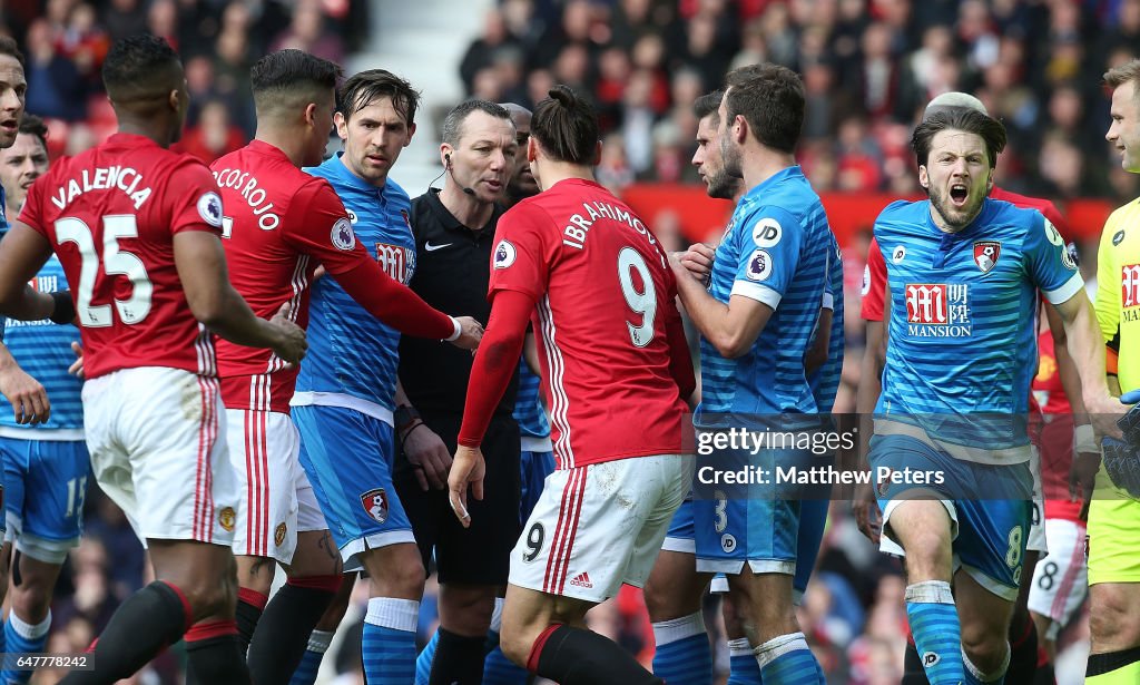 Manchester United v AFC Bournemouth - Premier League