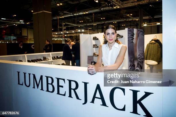 Melissa Jimenez attends 'Lumberjack Shoes' presentation during MOMAD SHOES Fair at Ifema on March 4, 2017 in Madrid, Spain.