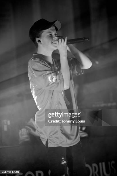 Jacob Sartorius performs onstage during 'The last text World tour' at Revolution Live on March 3, 2017 in Fort Lauderdale, Florida.